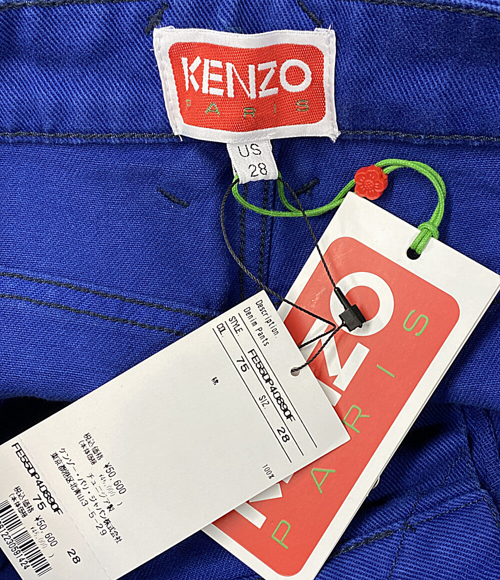 美品 KENZO デニムパンツ Elephant Flag Monkey Fit Jeans メンズ SIZE 28 ケンゾー