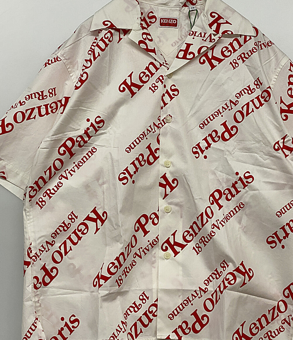 美品 KENZO×VERDY ヴェルディ 半袖シャツ BOXY SS SHIRT メンズ SIZE XS ケンゾー