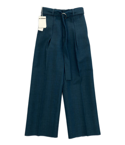 美品 Jil sander パンツ Fine Wool Gabardine Relaxed Fit Trousers 24ss メンズ SIZE 44 ジルサンダー