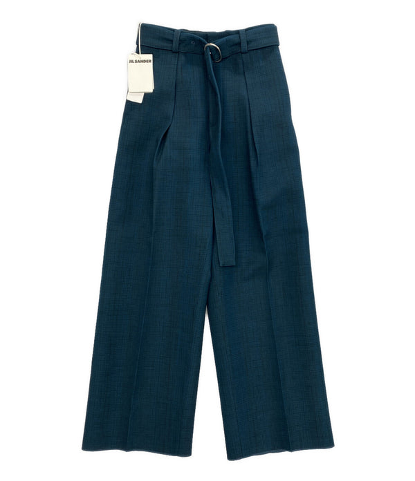美品 Jil sander パンツ Fine Wool Gabardine Relaxed Fit Trousers 24ss メンズ SIZE 44 ジルサンダー