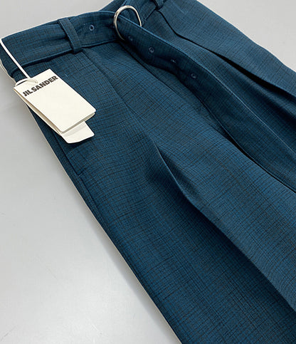 美品 Jil sander パンツ Fine Wool Gabardine Relaxed Fit Trousers 24ss メンズ SIZE 44 ジルサンダー