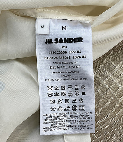 Jil sander バックグラフィックレーヨンシャツ 24ss メンズ SIZE M ジルサンダー