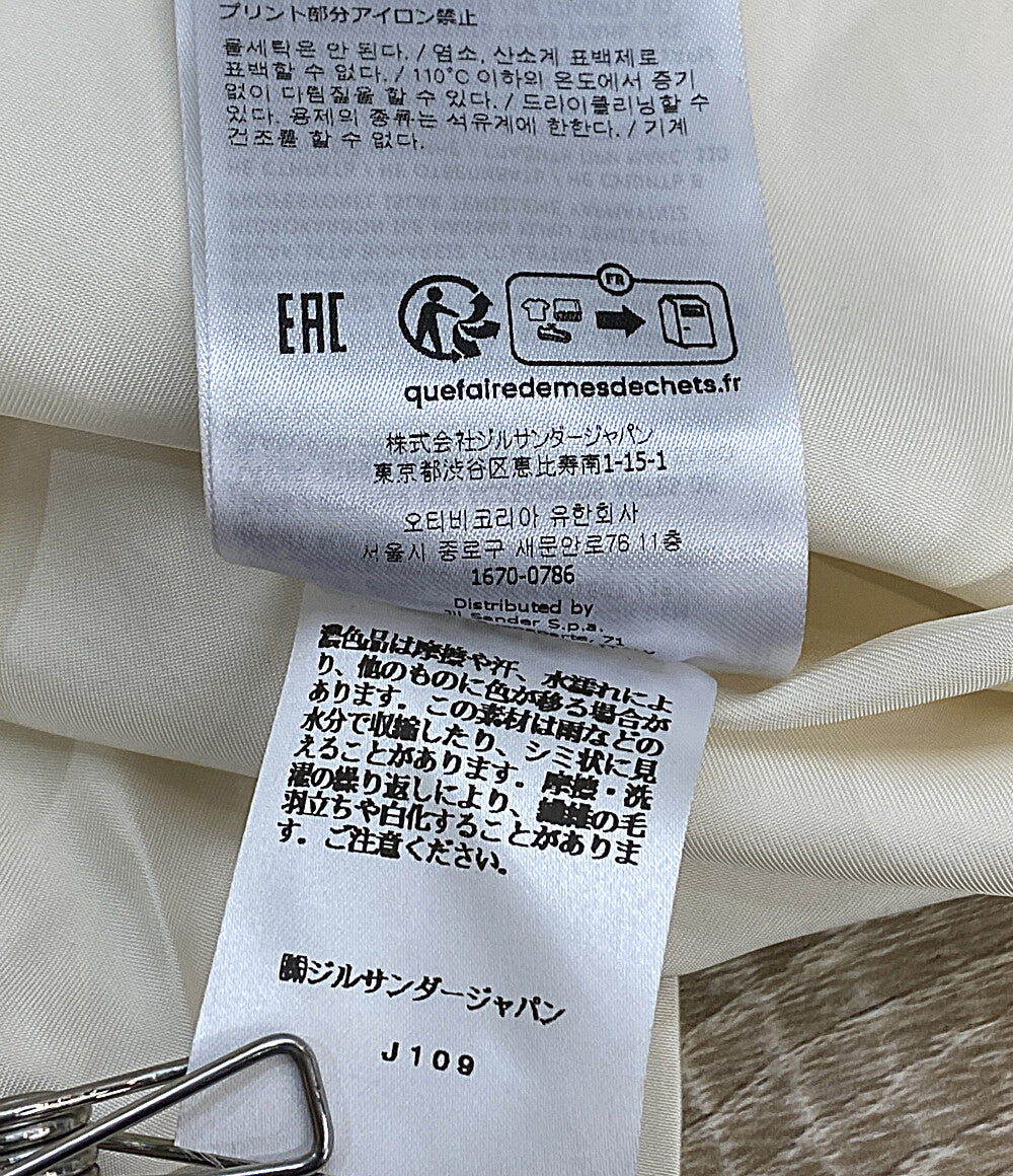 Jil sander バックグラフィックレーヨンシャツ 24ss メンズ SIZE M ジルサンダー