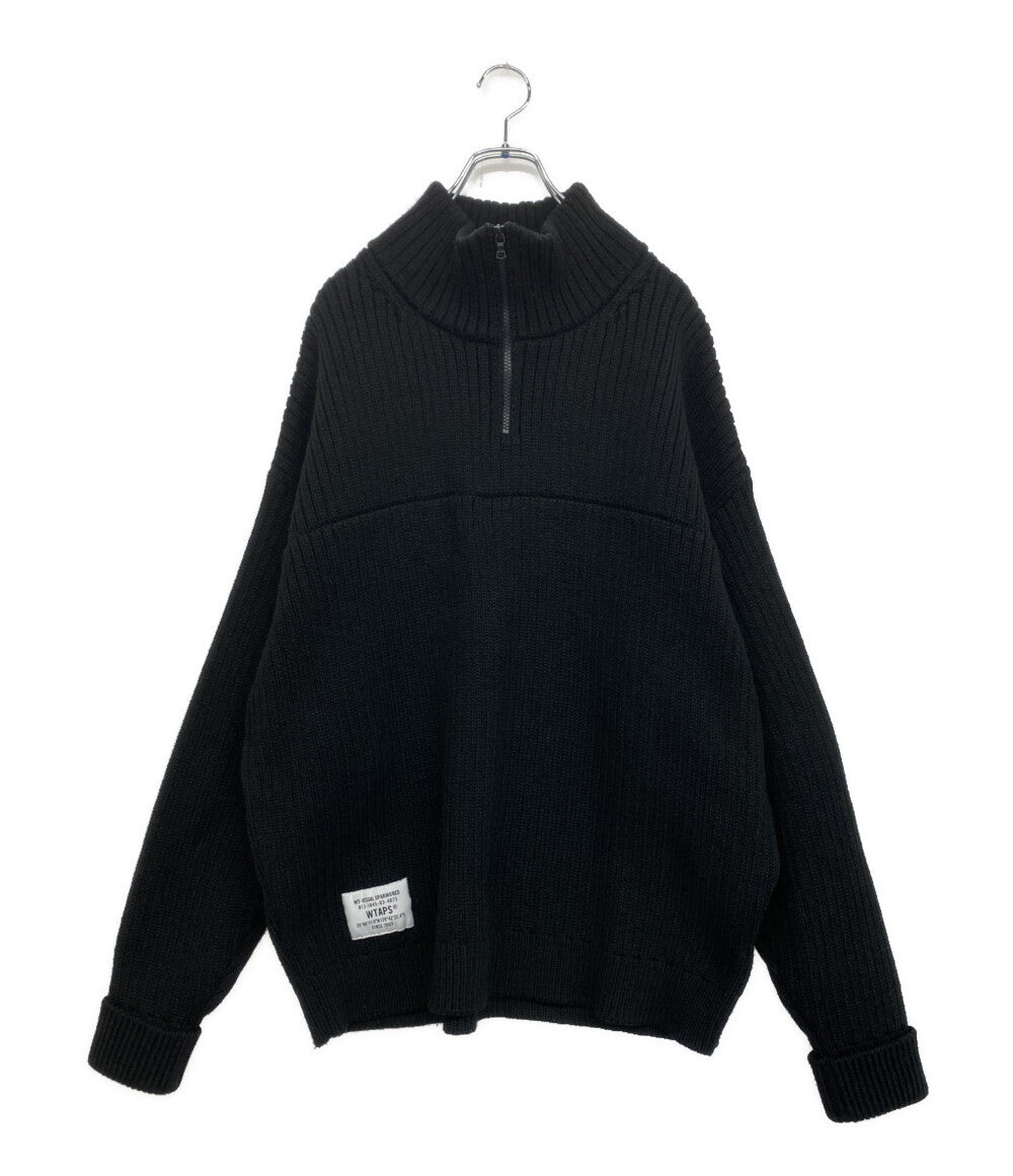 WTAPS ハーフジップセーター サイズ02 ホワイト WTAPS ハーフジップセーター サイズ02 ホワイト 【公式通販】