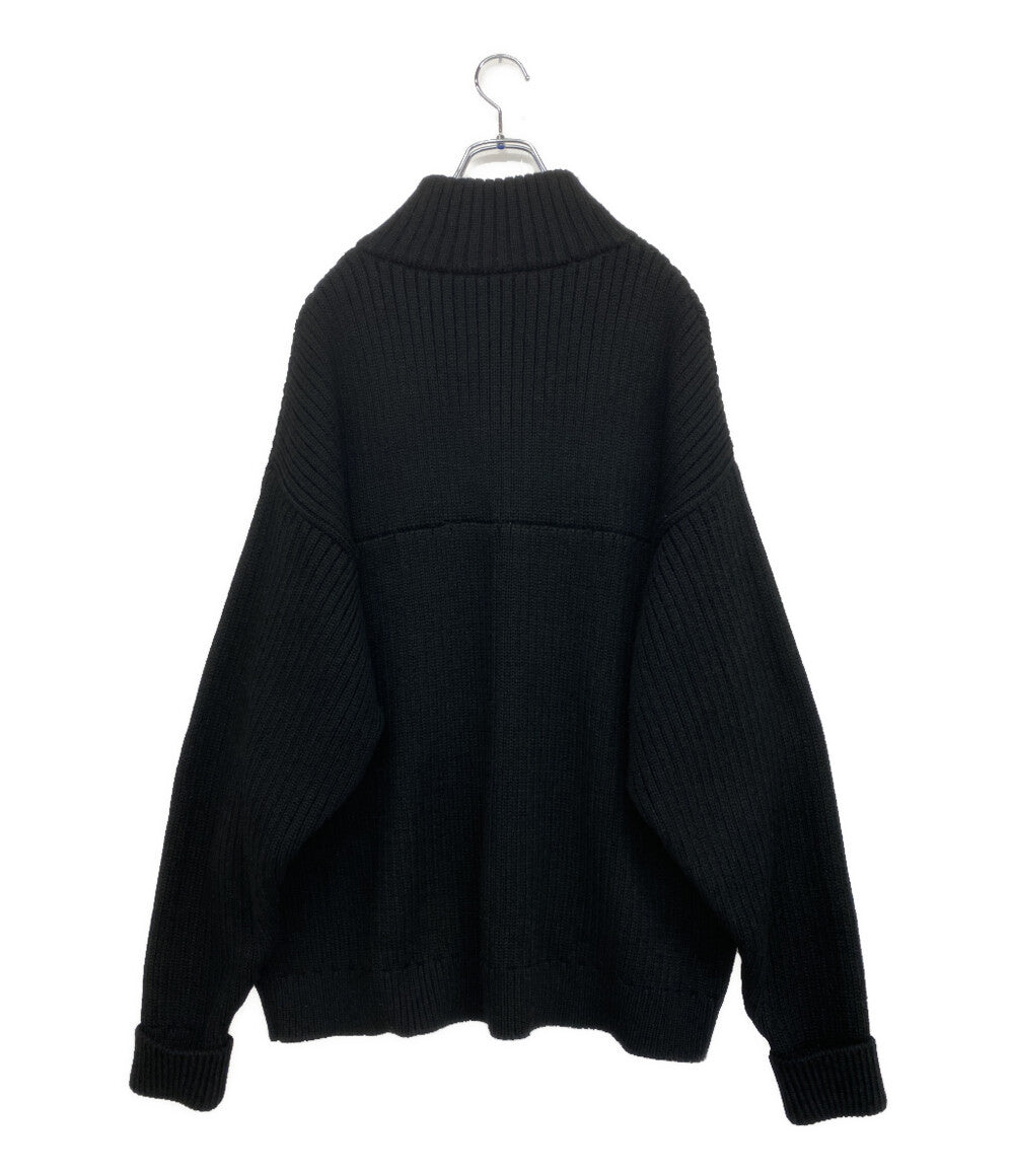 WTAPS ニット SUB SWEATER POLY ハーフジップ 24AW 242MADT-KNM03 メンズ SIZE 4 ダブルタップス