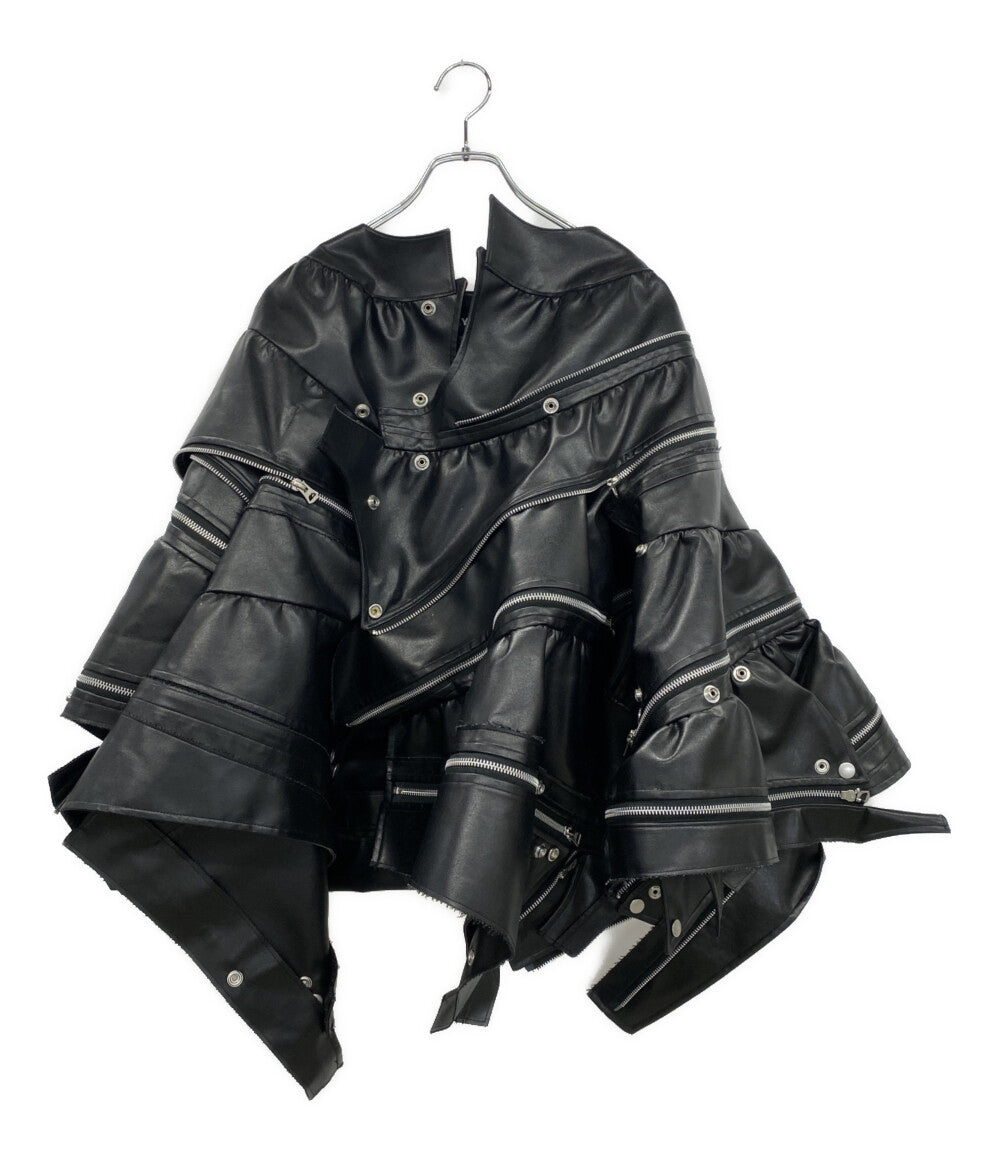 REAL SIMONS ECOオイルワックス仔牛革 シンプルジャケット 黒 M MENS/アウター/テーラードジャケット(並び順：安い順)｜THE TOKYO