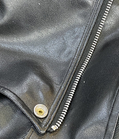 JUNYA WATANABE フェイクレザー再構築ライダースジャケット 22AW JJ-J037 レディース SIZE S ジュンヤワタナベ