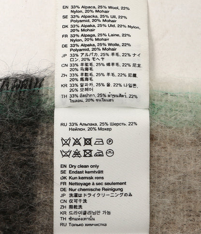 ACNE STUDIOS ストール モヘアウールフリンジスカーフ CA0290 レディース SIZE 250×28cm アクネストゥディオズ