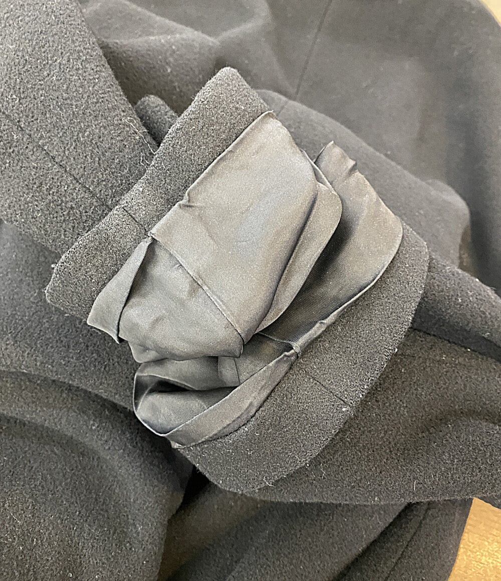YOHJI YAMAMOTO POUR HOMME コート AIRY MOSSER SNAP BUTTON LONG COAT 25AW HL-C06-102 メンズ SIZE 1 ヨウジヤマモトプールオム