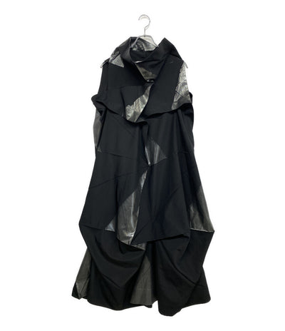 132.5 ISSEY MIYAKE ノースリーブワンピース NO.16 FOIL 25AW IL53FH543 レディース SIZE 3 イッセイミヤケ