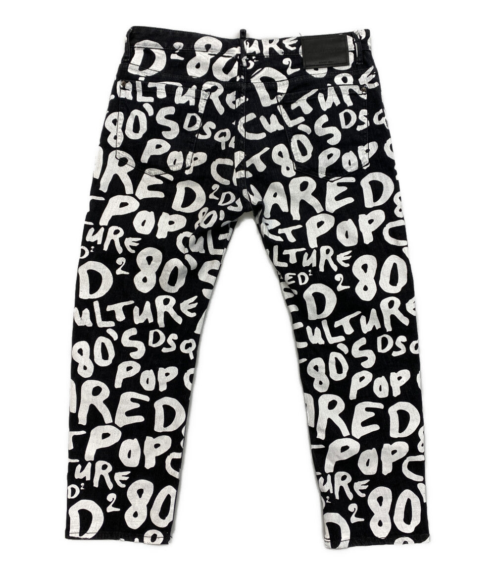 DSQUARED2 デニムパンツ 80's ポップロゴ 24SS メンズ SIZE 50 ディースクエアード