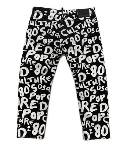 DSQUARED2 デニムパンツ 80's ポップロゴ 24SS メンズ SIZE 50 ディースクエアード