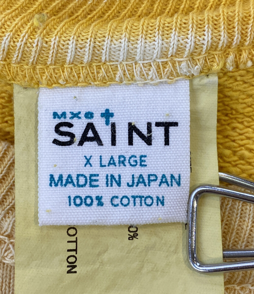 SAINT MICHAEL スウェット CRW SWEAT LMB OF GD YELLOW メンズ SIZE XL セントマイケル