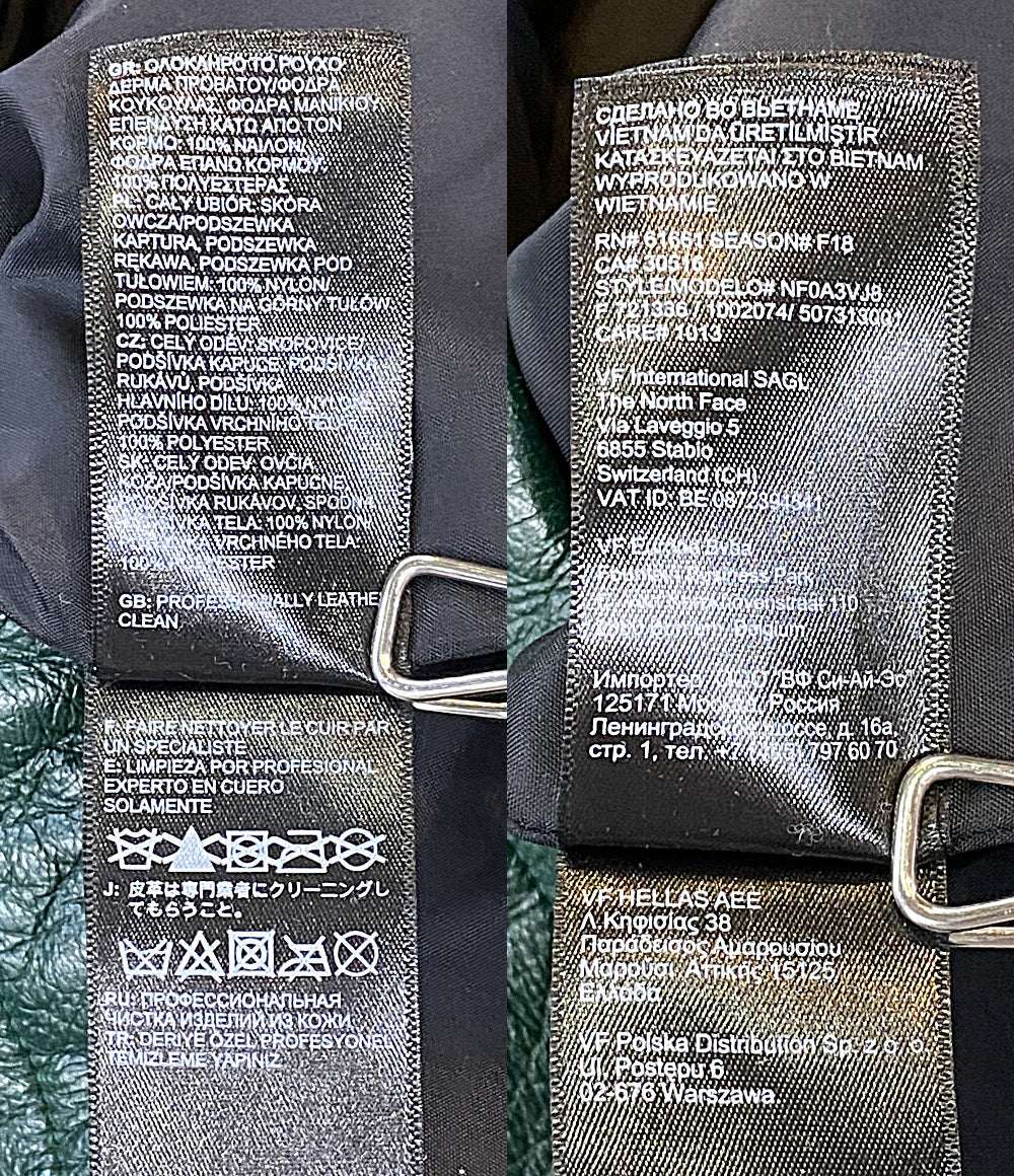 Supreme × THE NORTH FACE ザ・ノースフェイス ジャケット Leather Mountain Jacket 18AW メンズ SIZE M シュプリーム