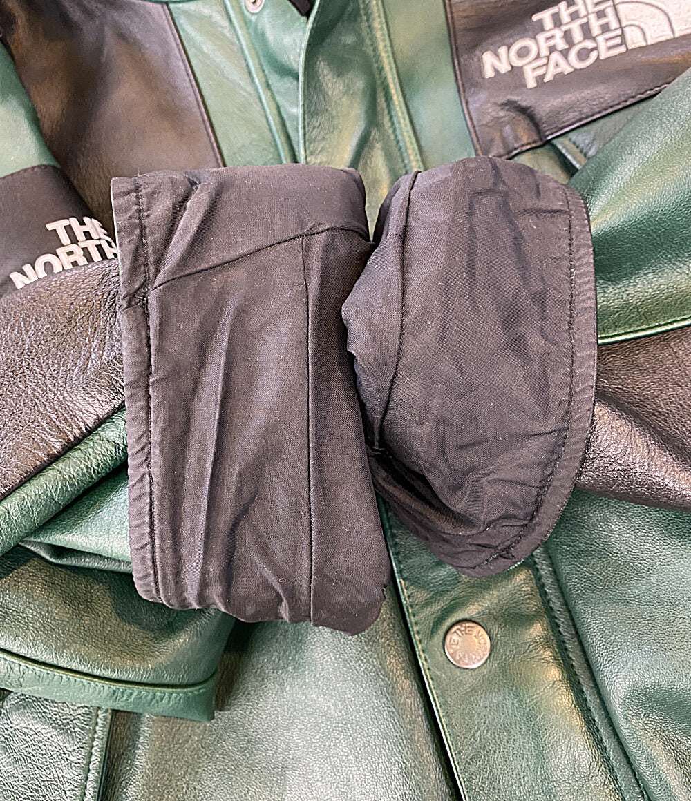 Supreme × THE NORTH FACE ザ・ノースフェイス ジャケット Leather Mountain Jacket 18AW メンズ SIZE M シュプリーム