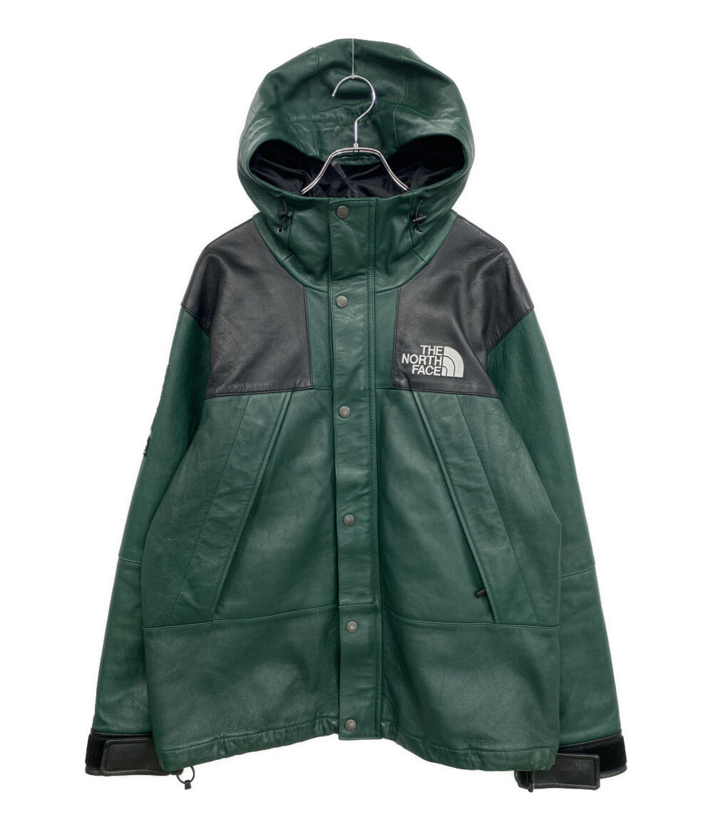 Supreme × THE NORTH FACE ザ・ノースフェイス ジャケット Leather Mountain Jacket 18AW メンズ SIZE M シュプリーム