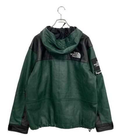 Supreme × THE NORTH FACE ザ・ノースフェイス ジャケット Leather Mountain Jacket 18AW メンズ SIZE M シュプリーム