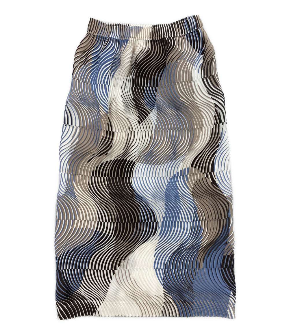 美品 A-POC ABLE ISSEY MIYAKE エイポックエイブル イッセイミヤケ スカート 25SS AT51FG051 レディース SIZE 1
