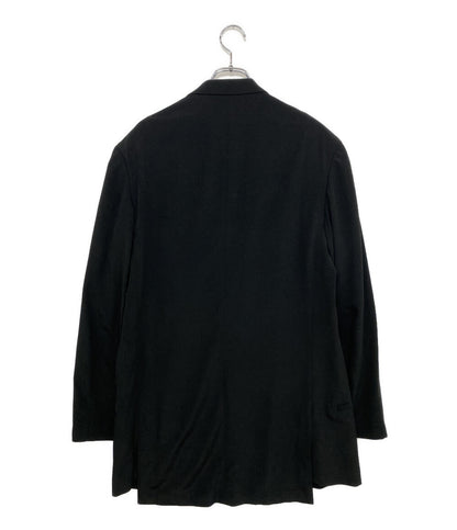 YOHJI YAMAMOTO POUR HOMME テーラードジャケット TA TUXEDO BUTTON DETAIL JACKET 25SS HP-J33-500 メンズ SIZE 2 ヨウジヤマモトプールオム