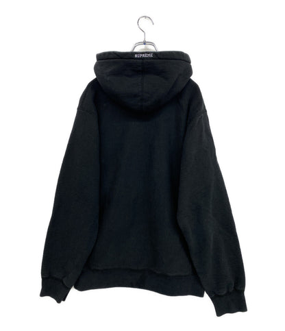 Supreme パーカー キルトレザーS logo Parka メンズ SIZE L シュプリーム