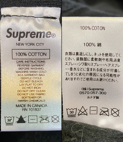 Supreme パーカー キルトレザーS logo Parka メンズ SIZE L シュプリーム