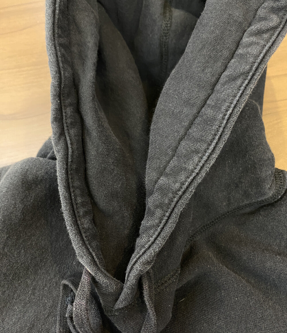 Supreme パーカー キルトレザーS logo Parka メンズ SIZE L シュプリーム