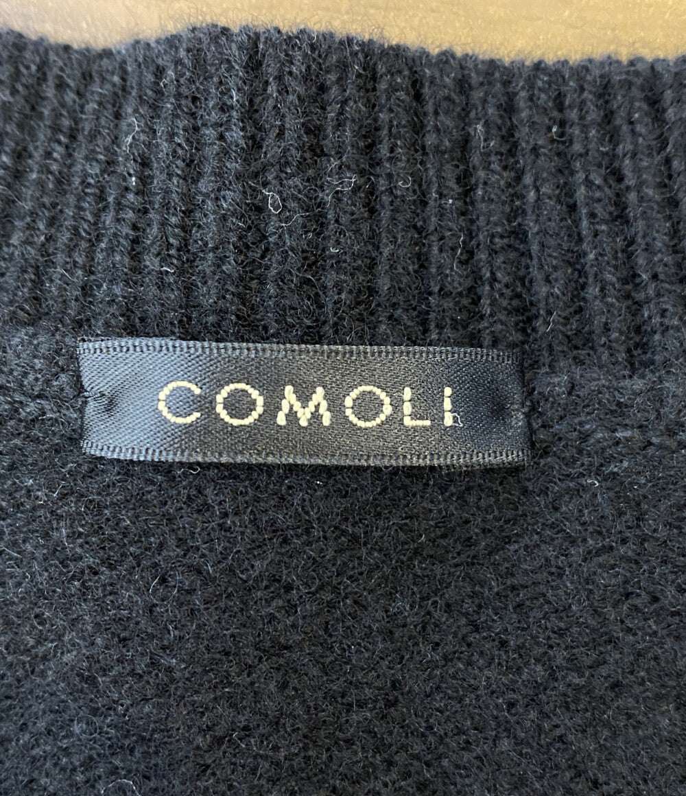 COMOLI ラムズウール クルーネックニット 25AW C03-06007 メンズ SIZE 3 コモリ