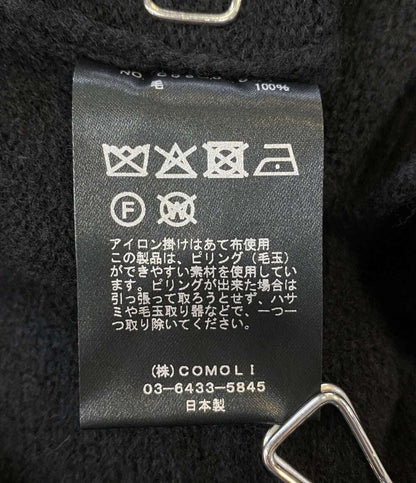 COMOLI ラムズウール クルーネックニット 25AW C03-06007 メンズ SIZE 3 コモリ