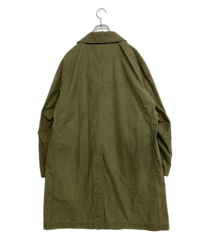 TOMORROWLAND PILGRIM ピルグリム ライトワックスコットン バルカラーコート 23SS メンズ SIZE XS トゥモローランド