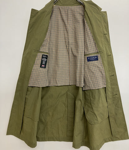 TOMORROWLAND PILGRIM ピルグリム ライトワックスコットン バルカラーコート 23SS メンズ SIZE XS トゥモローランド