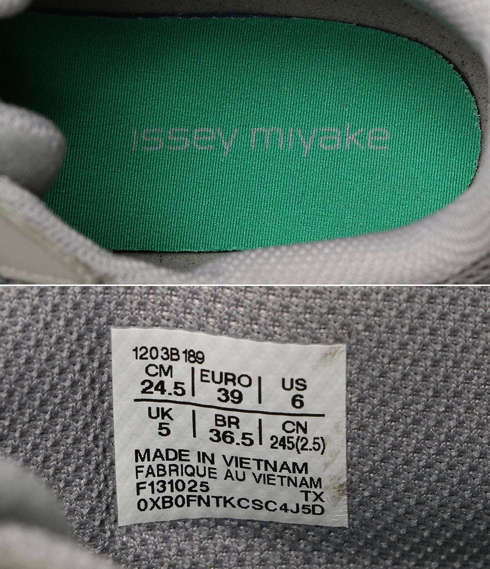 美品 ISSEY MIYAKE FOOT×asics イッセイ ミヤケ フット アシックス スニーカー HYPER TAPING レディース SIZE 24.5cm