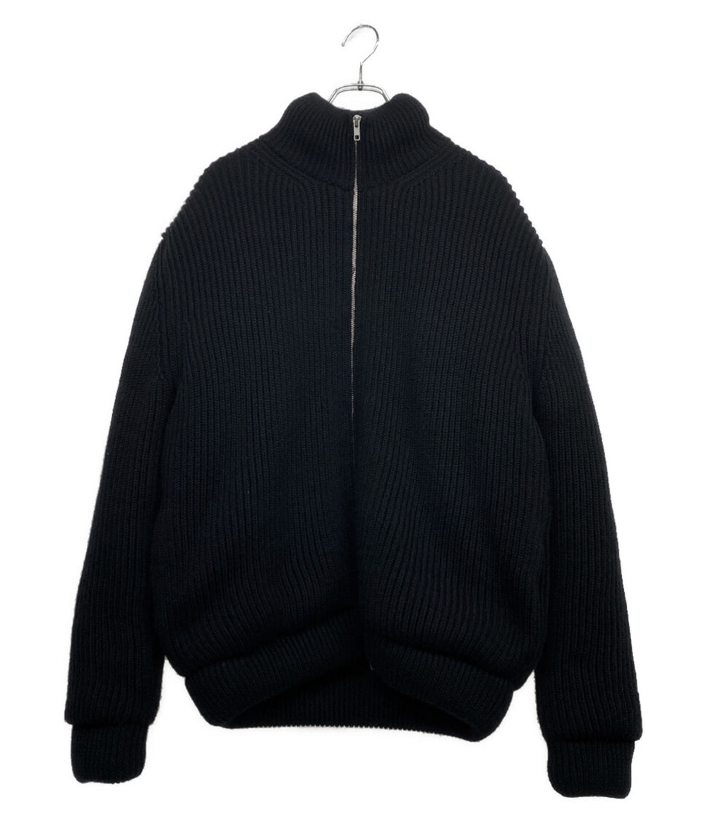 MM6 ドライバーズニット中綿ブルゾン 25AW レディース SIZE M エムエムシックス