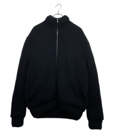 MM6 ドライバーズニット中綿ブルゾン 25AW レディース SIZE M エムエムシックス