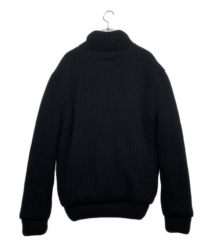 MM6 ドライバーズニット中綿ブルゾン 25AW レディース SIZE M エムエムシックス