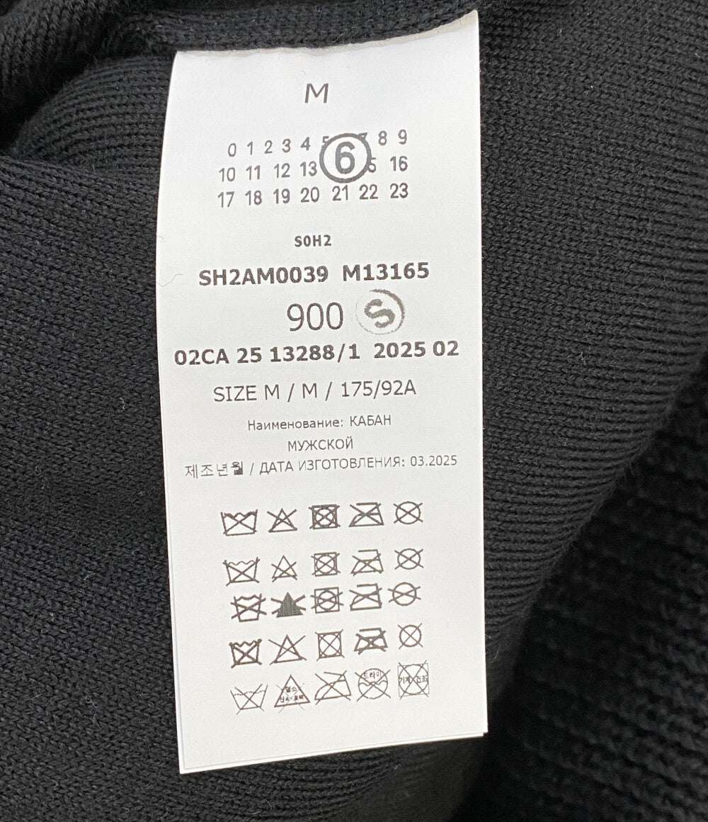 MM6 ドライバーズニット中綿ブルゾン 25AW レディース SIZE M エムエムシックス