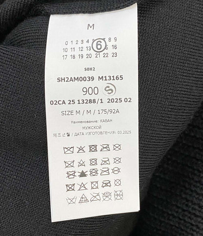 MM6 ドライバーズニット中綿ブルゾン 25AW レディース SIZE M エムエムシックス
