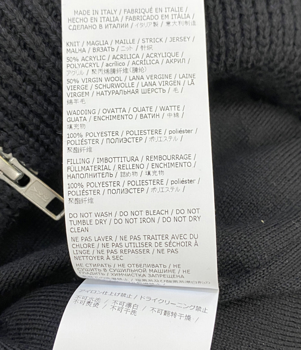 MM6 ドライバーズニット中綿ブルゾン 25AW レディース SIZE M エムエムシックス
