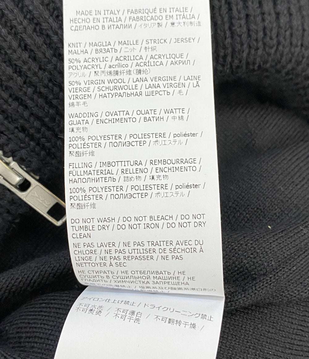 MM6 ドライバーズニット中綿ブルゾン 25AW レディース SIZE M エムエムシックス