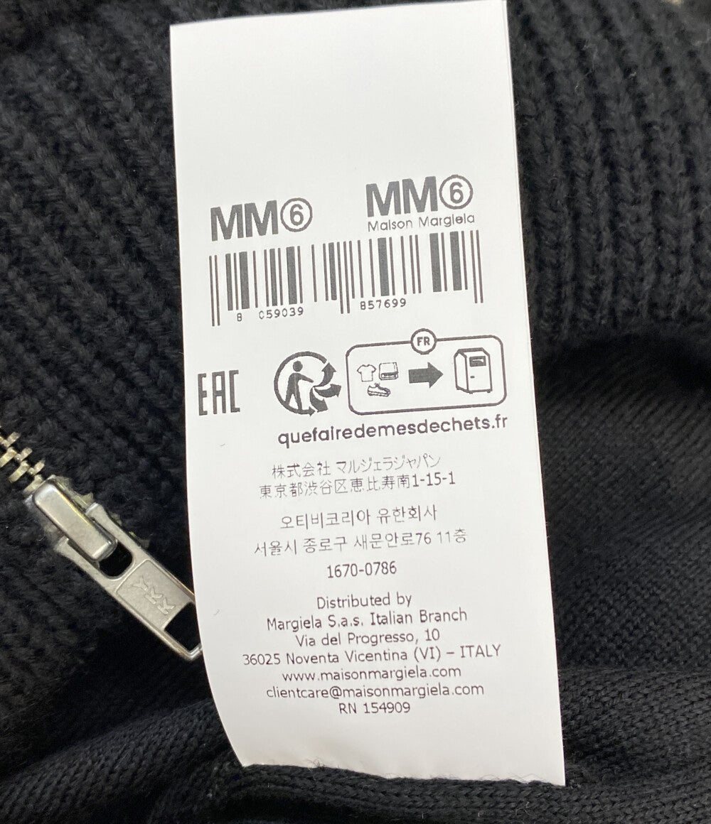 MM6 ドライバーズニット中綿ブルゾン 25AW レディース SIZE M エムエムシックス