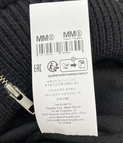 MM6 ドライバーズニット中綿ブルゾン 25AW レディース SIZE M エムエムシックス