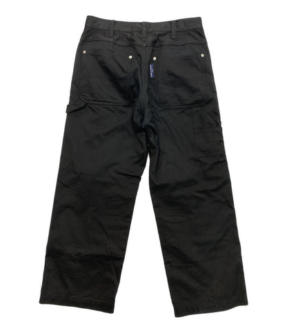 COMME des GARCONS HOMME PLUS パンツ ロゴタブ 製品染めコットン 1タック ワイドパンツ 23SS HK-P022 メンズ SIZE XS コムデギャルソンオムプリュス