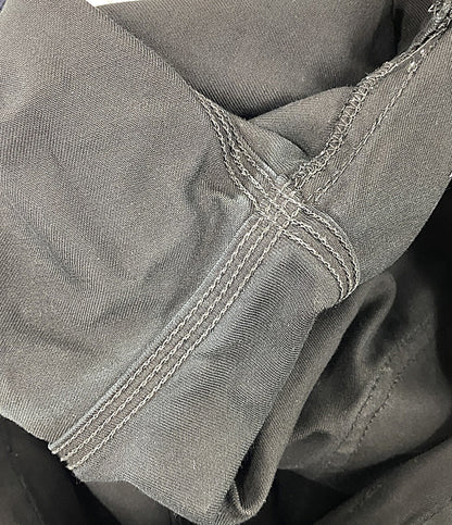 COMME des GARCONS HOMME PLUS パンツ ロゴタブ 製品染めコットン 1タック ワイドパンツ 23SS HK-P022 メンズ SIZE XS コムデギャルソンオムプリュス