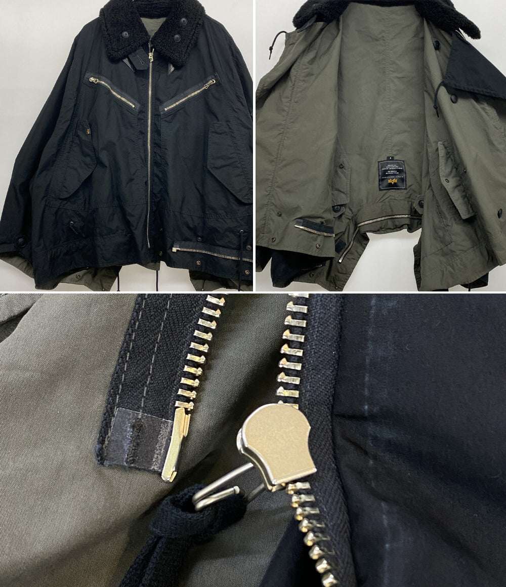 ALPHA×Beautiful people ビューティフルピープル モッズコート double end c n mods coat 24AW メンズ SIZE M アルファ