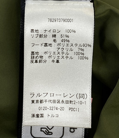 RRL RALPH LAUREN ダブル アール エル ダウンジャケット Quilted Ripstop Hooded Puffer Jacket メンズ SIZE S