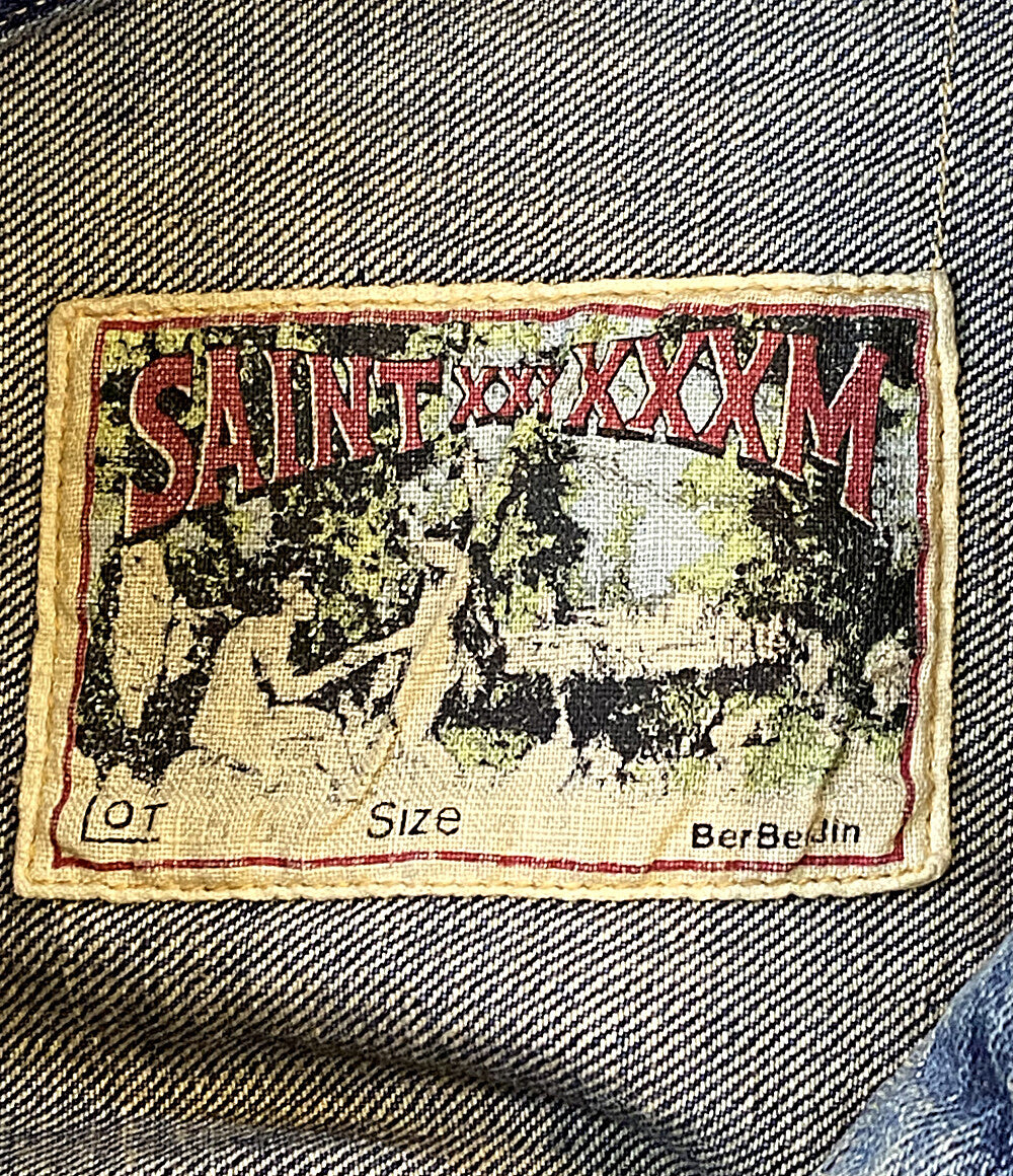 SAINT Mxxxxxx デニムジャケット ボタンフライデニムジャケット 25SS