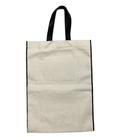 美品 JIL SANDER トートバッグ FLAT SHOPPER アイボリー メンズ ジルサンダー