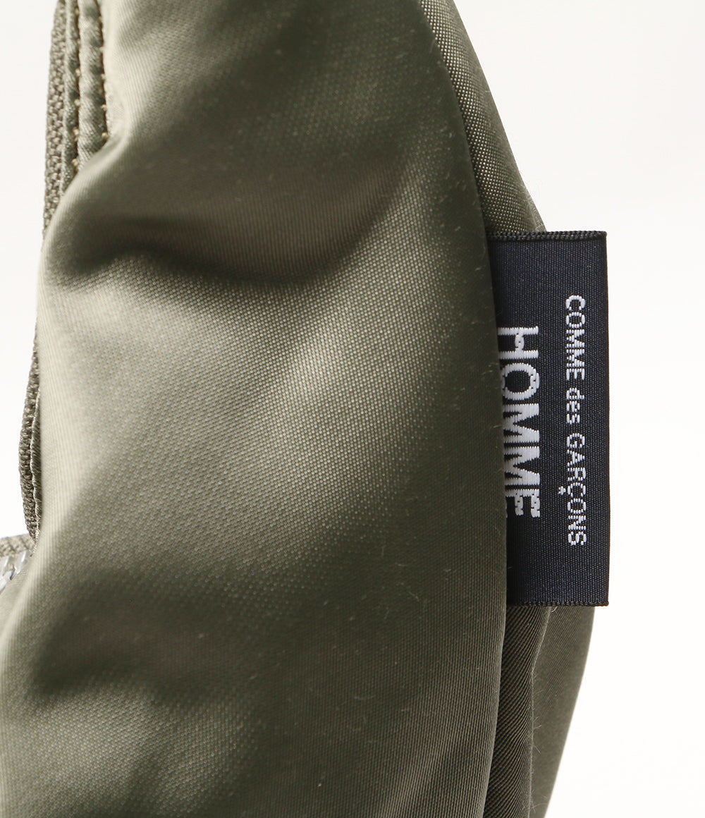 美品 COMME des GARCONS HOMME ショルダーバッグ コットンナイロンツイルバッグ HP-K204 メンズ コムデギャルソンオム