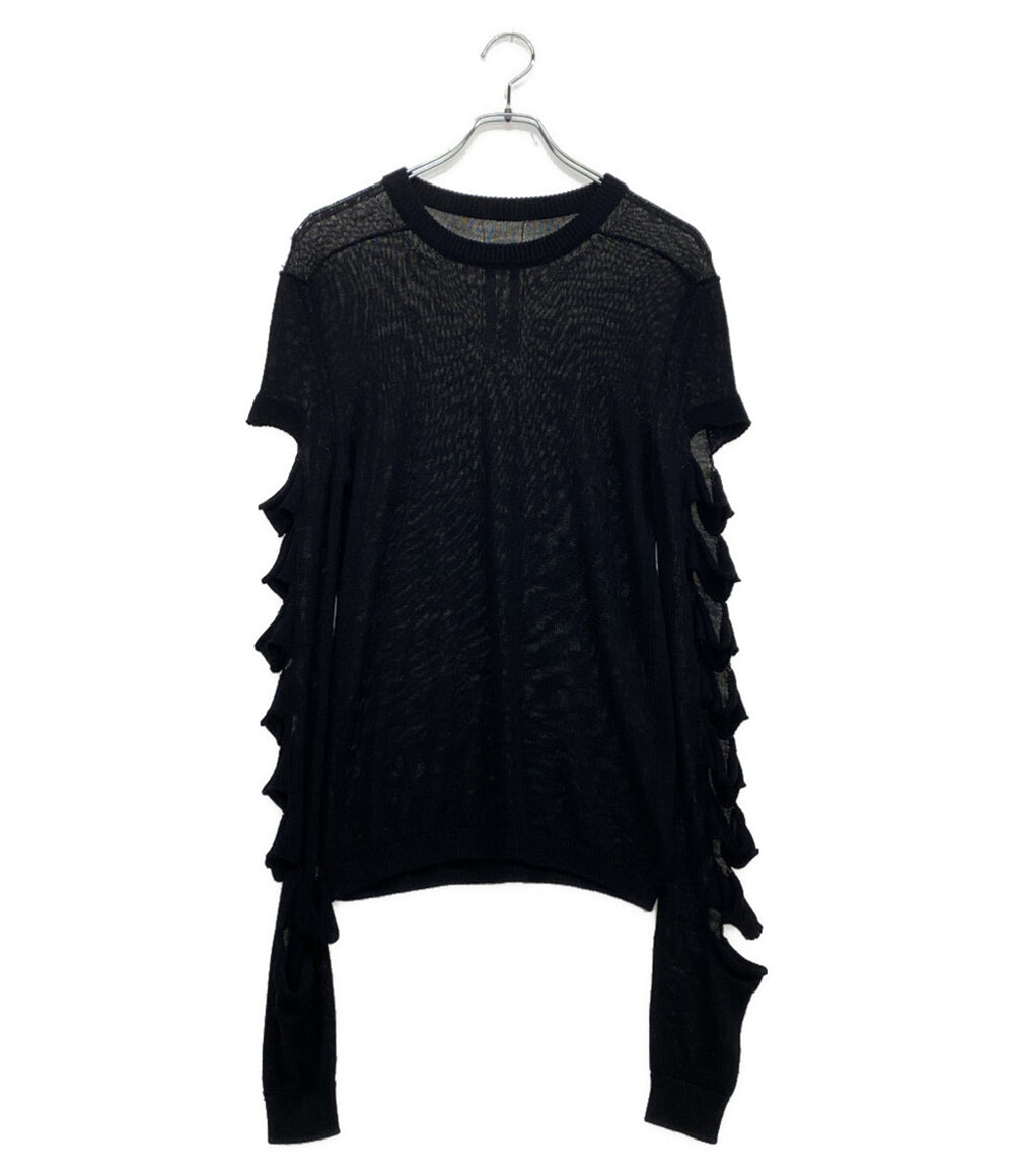 Rick Owens 袖カットオフウールニット 23ss レディース SIZE S リックオウエンス