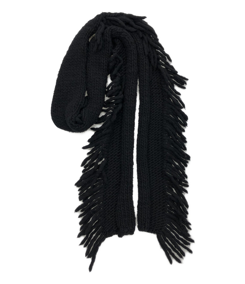DRIES VAN NOTEN フリンジウールマフラー レディース ドリスヴァンノッテン