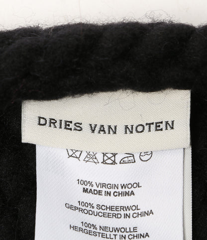 DRIES VAN NOTEN フリンジウールマフラー レディース ドリスヴァンノッテン